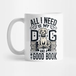 Boston Terrier - Reading Books Love My Dog Mug